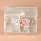 Органайзер для хранения косметики, 6 секций, 22×16.1×11 см, МИКС - Фото 8