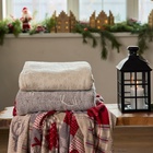 Плед «Этель. Серебряные снежинки», 150×200 см, корал-флис - Фото 6