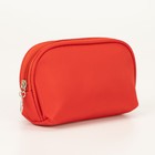 Набор косметичек 2 в 1 на молниях, цвет красный - Фото 5