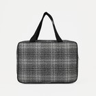 Косметичка на молнии, цвет чёрный - фото 21397992