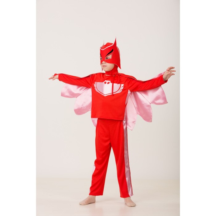 Карнавальный костюм «Герой в красном», рост 122 - Фото 1