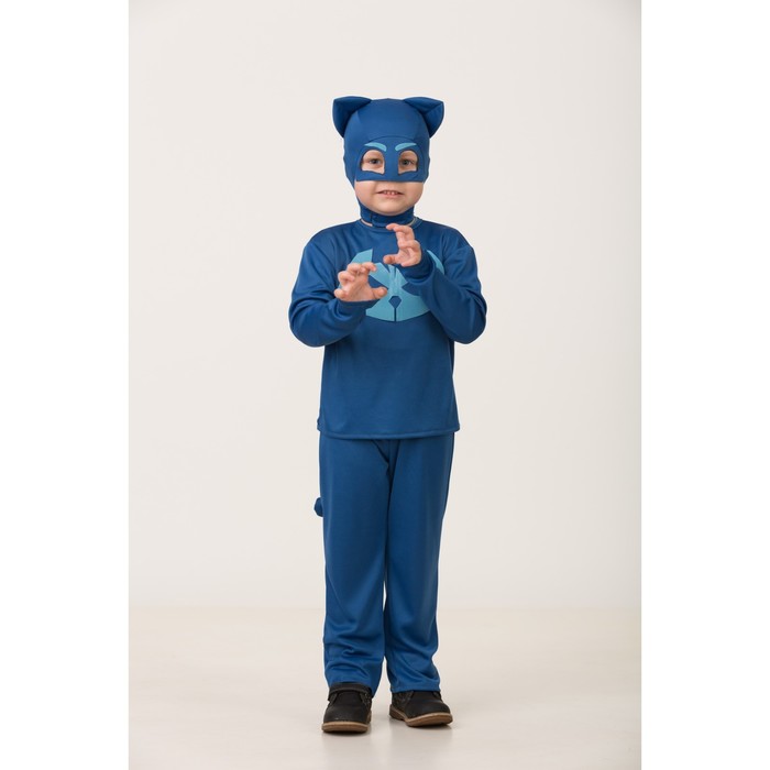 Карнавальный костюм «Герой в синем», рост 104 - Фото 1
