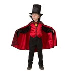 Карнавальный костюм «Дракула красный», рост 134 - фото 300695307