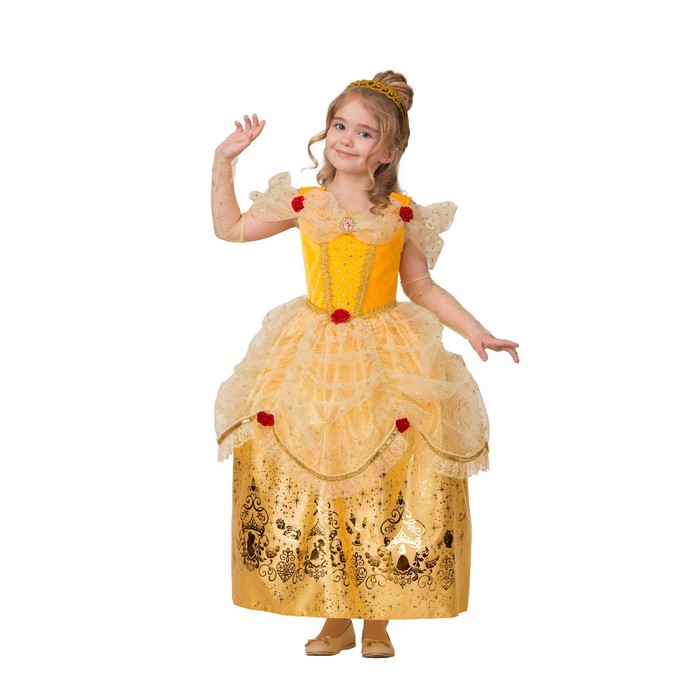 Карнавальный костюм «Принцесса Белль», рост 104 см - Фото 1
