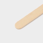 Палочки для мороженого - размешиватель Доляна, 12.5×1.1 см, набор 50 шт., дерево - Фото 3