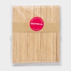 Палочки для мороженого - размешиватель Доляна, 12.5×1.1 см, набор 50 шт., дерево - Фото 4