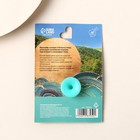 Массажер спонж для умывания, на подложке «Сияние твоей красоты», 6.5×5 см - Фото 2