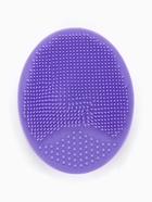 Массажер спонж для умывания, на подложке «Утро начинается не с кофе», 6.5×5 см - Фото 4