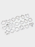 Формы для печенья «Лето», набор 20 шт., нержавеющая сталь, серебристые - Фото 2