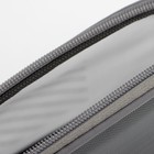 Набор косметичек 2 в 1 на молниях, цвет серый - Фото 4