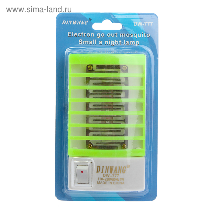 Уничтожитель насекомых Luazon LUNIG-12, ультрафиолетовый, 220 В, зеленый - Фото 1