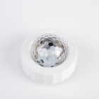 Световой прибор «Мини диско-шар» 8 см, свечение RGB, 5 В - фото 6491944