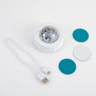 Световой прибор «Мини диско-шар» 8 см, автоматическая смена цвета, свечение RGB, 5 В - Фото 10