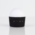 Световой прибор «Мини диско-шар» 8 см, реакция на звук, свечение RGB, 5 В - фото 6491983