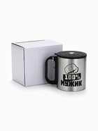 Термокружка «100 % Мужик», 180 мл, с компасом - Фото 8