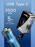 Наушники беспроводные VBT 1.29, TWS, вакуумные, Bluetooth 5.0, 3500 мАч, водонепроницаемые, чёрные - Фото 3