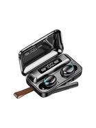 Наушники беспроводные F9-5 VBT 1.28, TWS, вакуумные, Bluetooth 5.0, 800 мАч, водонепроницаемые, чёрные - Фото 5