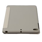 Чехол для iPad mini 4/5, 7.9", кожзам, силикон, серый - Фото 6