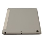 Чехол для iPad 7/8/9, 10.2", кожзам, силикон, серый - Фото 6