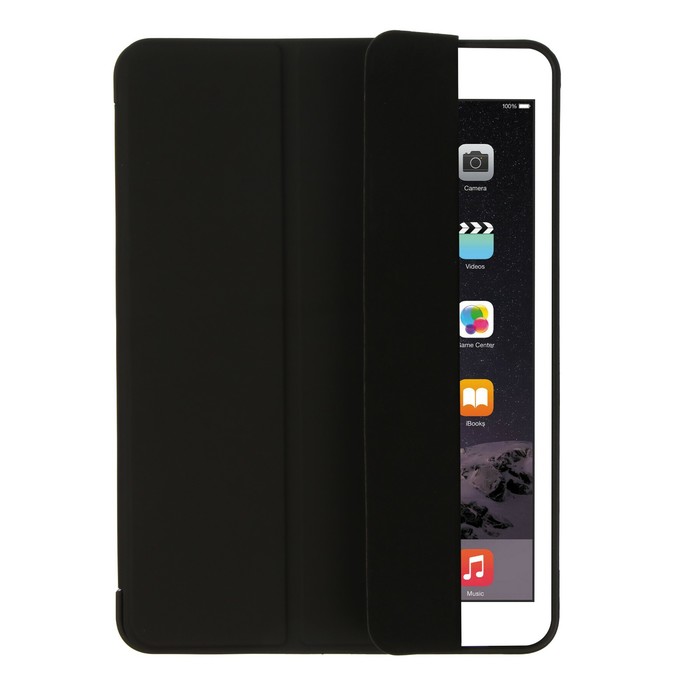 Чехол для iPad Pro 2020/2021, 11", кожзам, силикон, черный - Фото 1