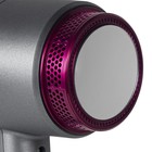 Набор для укладки волос Galaxy LINE GL 4722, фен, выпрямитель, плойка, серо-розовый - фото 8955519