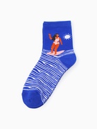 Носки женские KAFTAN Good vibes, набор 5 пар, размер 35-38 7073804