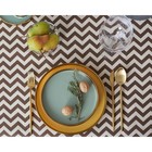 Набор кухонный «Доляна»: скатерть 145×200 см, салфетки 40×40 см-4 шт., рогожка 200 г/м², коричневый - Фото 8