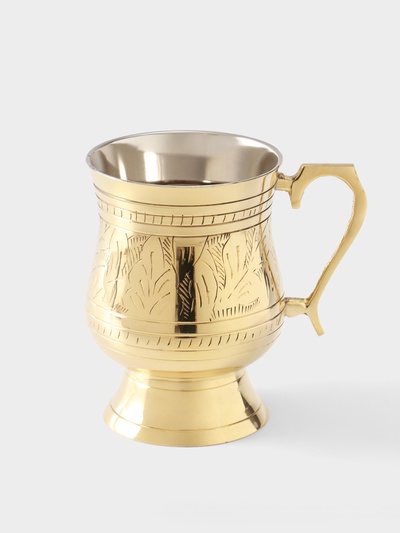 Кружка «Вдохновение», 400 мл, латунь