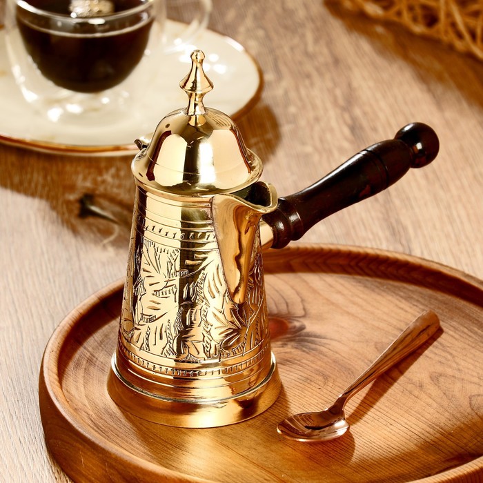 Турка «Сигберд», 170 мл, латунь - Фото 1