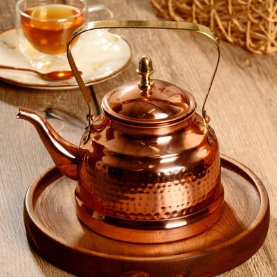 Чайник медный, 950 мл