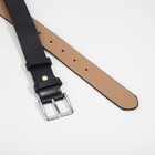 Ремень женский, ширина 3.5 см, винт, пряжка металл, цвет синий 7429728