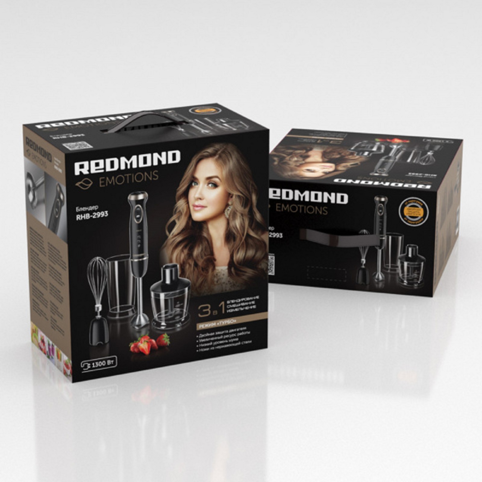 Блендер Redmond RHB-2913 - "Блендер Redmond RHB-2913 - маленький, но продуманный