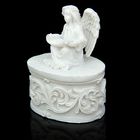 Шкатулка полистоун "Ангел-хранитель" 7х5х4 см - Фото 2