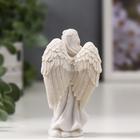 Сувенир полистоун "Ангел-хранитель с сердцем" 9х5х2,5 см - Фото 4