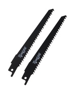 Полотна универсальные для сабельной пилы ТУНДРА, Bimetal, 125/150×4.3 мм, 2 шт. - Фото 2