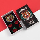 Набор новогодних женских носков KAFTAN "Merry Christmas" р. 36-39 (23-25 см), 2 пары - фото 46172508