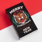 Набор новогодних женских носков KAFTAN "Merry Christmas" р. 36-39 (23-25 см), 2 пары - фото 46172512