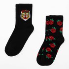 Набор новогодних женских носков KAFTAN "Merry Christmas" р. 36-39 (23-25 см), 2 пары - фото 46172514