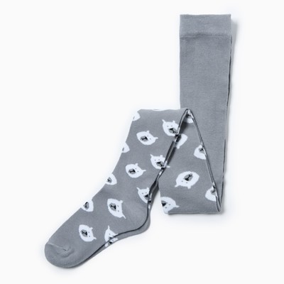 Колготки детские KAFTAN «Мишки», рост 104-110 см, серые