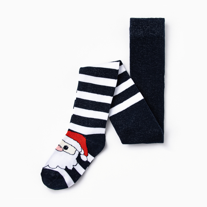 Колготки детские новогодние KAFTAN «Санта» 92-98 см, синий - Фото 1