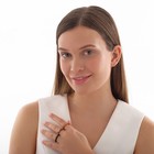 Кольцо «Агат тёмно-коричневый» 3мм, размер МИКС (фас 5шт) - Фото 2