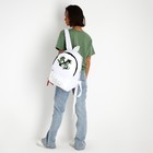 Рюкзак школьный молодёжный Nature, 29х13х44, отдел на молнии, н/карман, белый - Фото 10