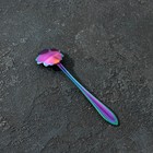 Ложка десертная Magistro «Цветок», длина 12,5 см, цвет хамелеон - Фото 2