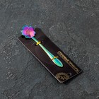 Ложка десертная Magistro «Цветок», длина 12,5 см, цвет хамелеон - Фото 3
