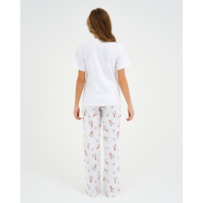 Пижама женская (футболка и брюки) KAFTAN «Deers» размер 48-50