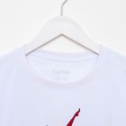 Пижама новогодняя женская (футболка и шорты) KAFTAN "Glintwinter", цвет белый, размер 48-50 - Фото 9