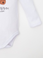 Боди с длинным рукавом Крошка Я «Пухляш», рост 62-68 см, цвет белый 7156026