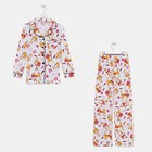 Пижама женская новогодняя (рубашка и брюки) KAFTAN "Тигры" р.52-54 7291347