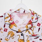 Пижама женская новогодняя (рубашка и брюки) KAFTAN "Тигры" р.52-54 7291347