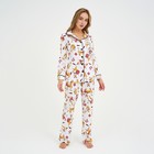 Пижама женская новогодняя (рубашка и брюки) KAFTAN "Тигры" р.52-54 7291347 - фото 14691932